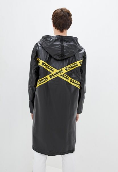 Плащ-дощовик Drydope зі стрічкою Warning чоловічий р. L чорний