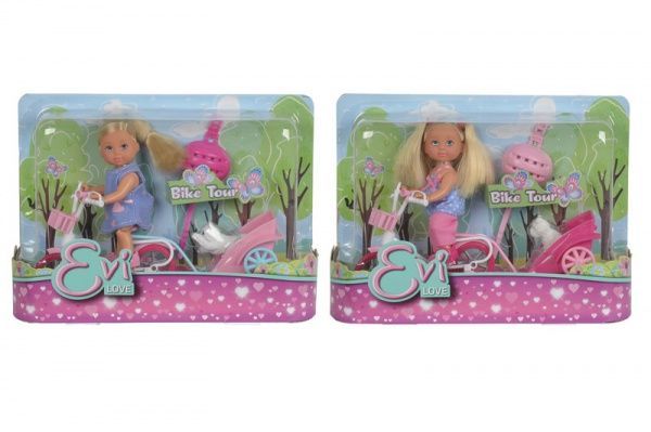 Кукла Simba Evi «Прогулка на велосипеде» 5730783 в ассортименте
