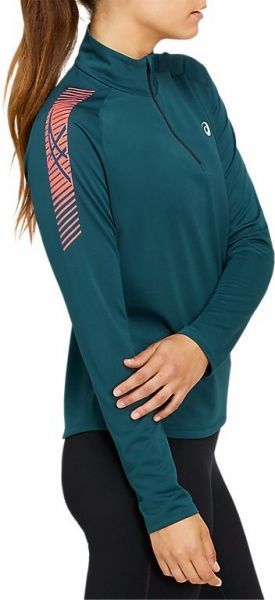 Джемпер Asics ICON LS 1/2 ZIP 2012B043-400 р. S синій