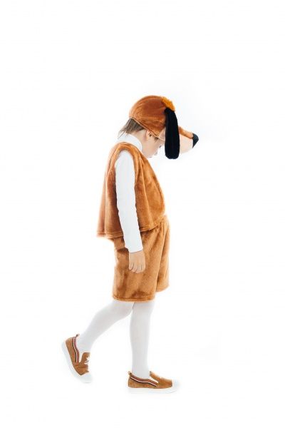 Костюм карнавальный КАРНАВАЛІЯ Пес Шарик 4-7 лет р.122-128 коричневый 