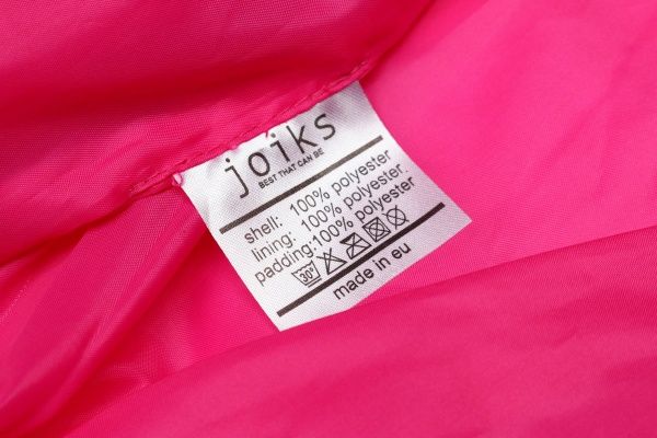 Куртка дитяча для дівчинки JOIKS р.128 рожевий KD-01 