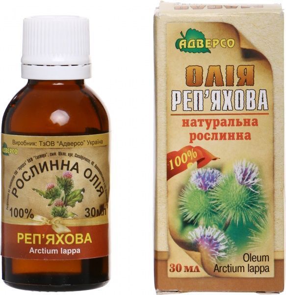 Натуральное масло Адверсо Реп'яхова 30 мл 