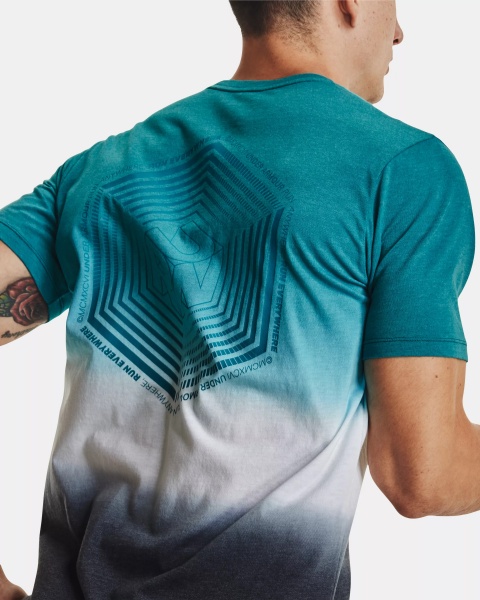 Футболка Under Armour 1370329-452 р.M зелений