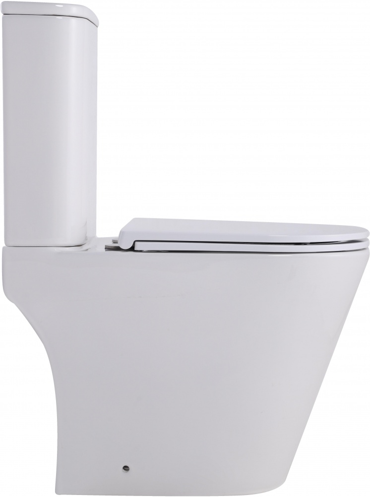 Унітаз-компакт ScandiSPA RAN TORNADO з сидінням Duroplast SLIM soft-close