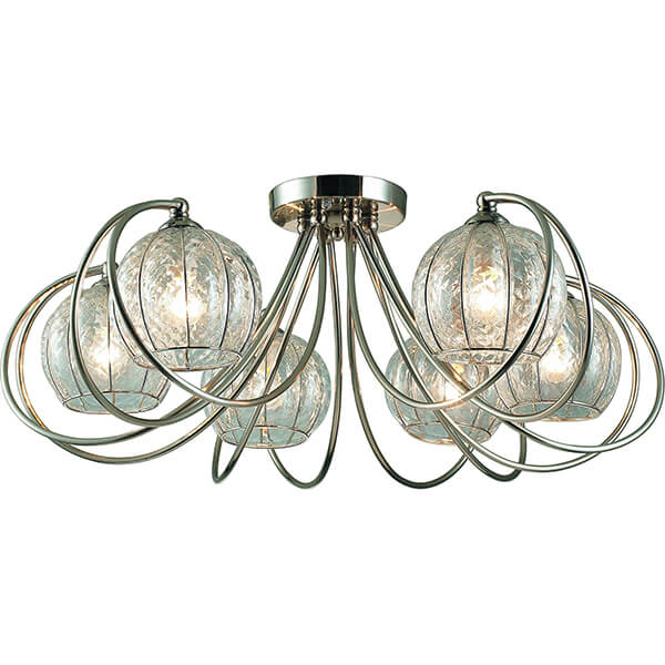 Люстра Altalusse INL-6089C-06 прозрачный сатин