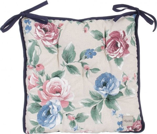 Подушка на стул 40х40 см Шарлотта Роза La Nuit