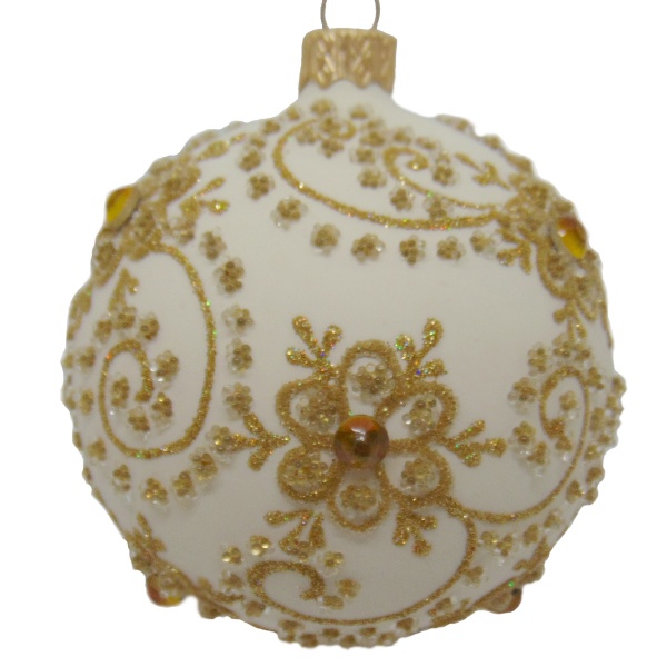 Шар новогодний d80 7178-2/362 