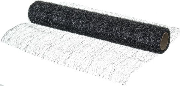 Бумага для упаковки Koopman черный 28x500 см 