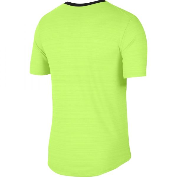Футболка Nike M NK DF MILER TOP SS CU5992-358 р.2XL лайм