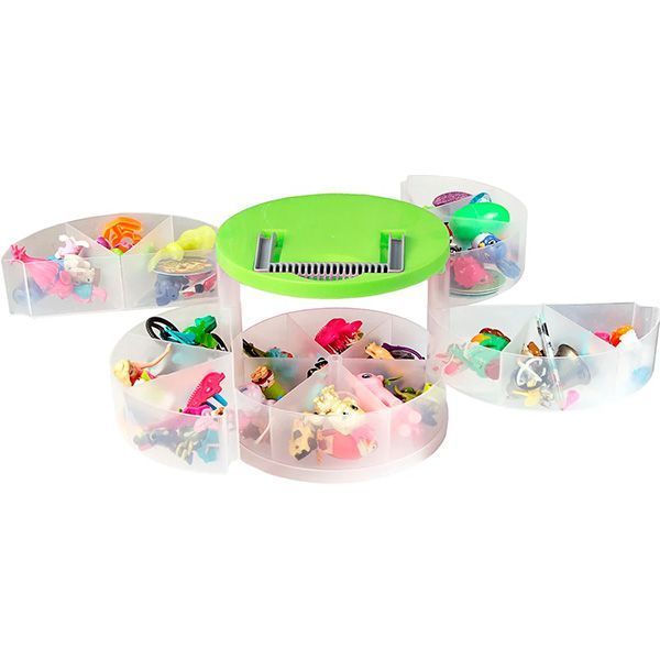 Контейнер-органайзер пластиковий Heidrun 700_салатовий Diy Mix 180x200x200 мм