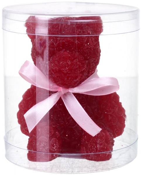 Свеча декоративная Медвежонок 90 мм 140 г в ассортименте Pako-If