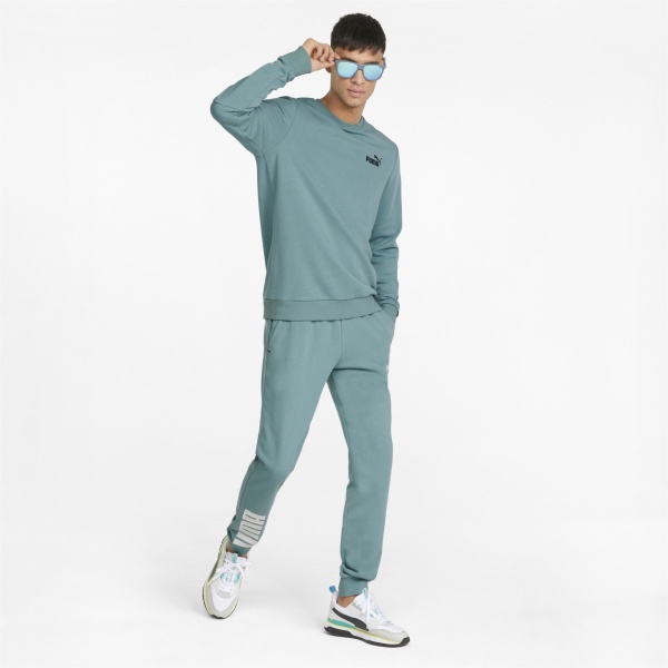 Світшот Puma ESS+ Tape Crew 84738450 р. S зелений