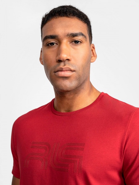 Футболка 4F TSHIRT M146 RL9SS22TTSHM146-62S р.L червоний