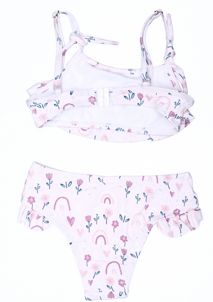 Купальник Shantou Цветы р.110-116 светло-розовый