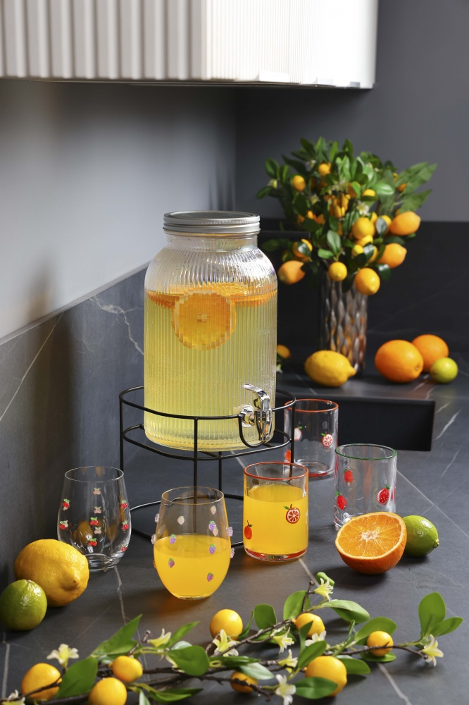 Стакан для воды Maxmark Strawberry 400 мл 1 шт.