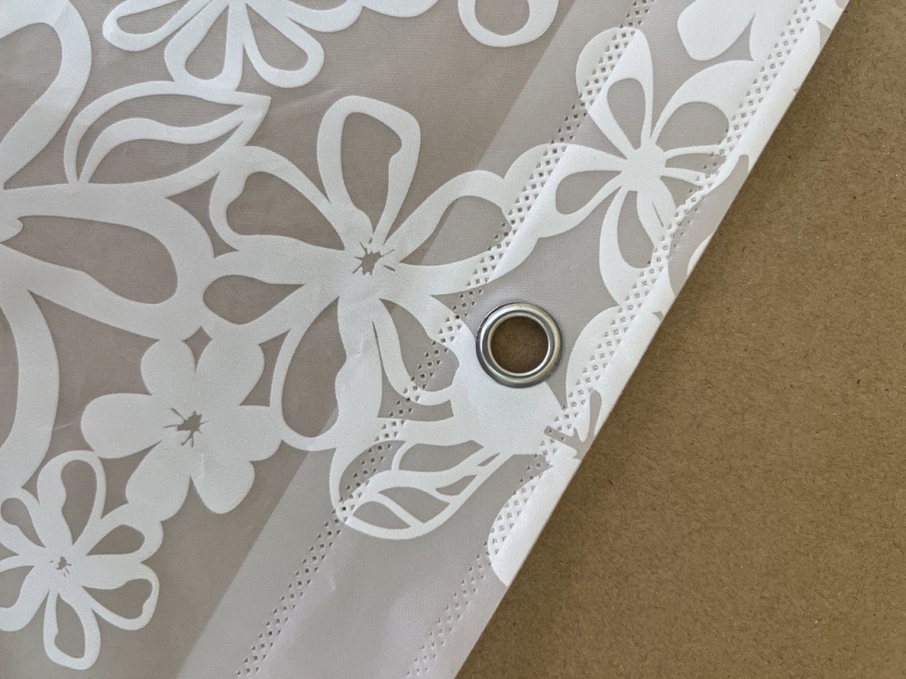 Шторка для ванны Rapal 3D City, 180х180 см