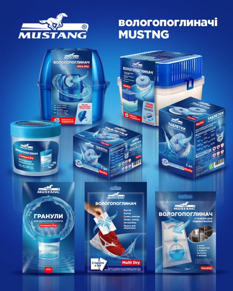 Влагопоглотитель Mustang Max Dry (MD-CNTR )