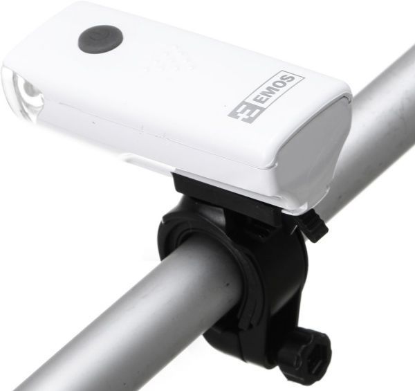 Фонарь велосипедный P3914-1 белый 