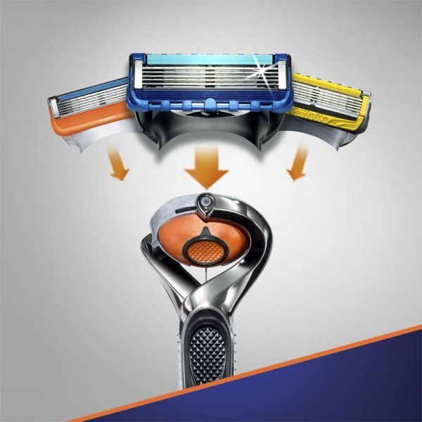 Подарунковий набір для чоловіків Gillette бритва Fusion5 ProGlide + гель для гоління