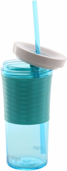 Стакан с соломинкой Shake & Go 540 мл 6800033 Contigo