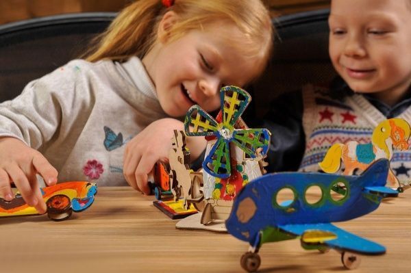 Раскраска UGEARS Автомобиль