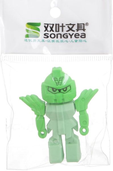 Ластик Робот зеленый