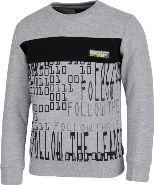 Джемпер 4F HJZ20-JBLM007-27M р. 164 серый