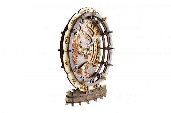 Часы настольные Рыба Кои d25.5 см