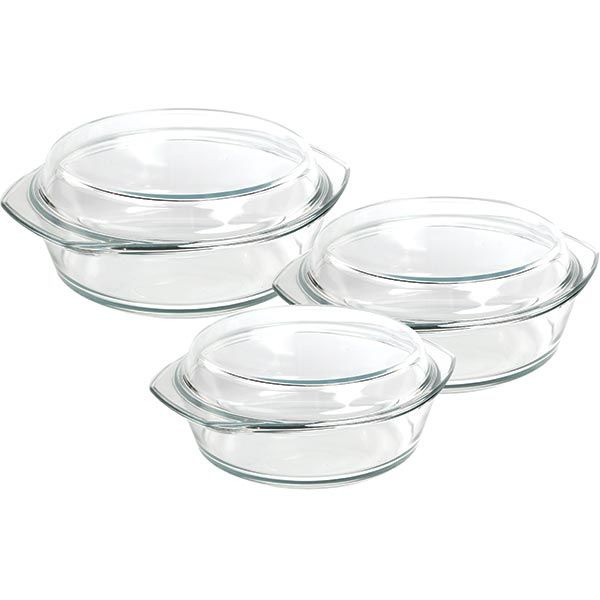 Набор кастрюль Flamberg с крышками 3 шт