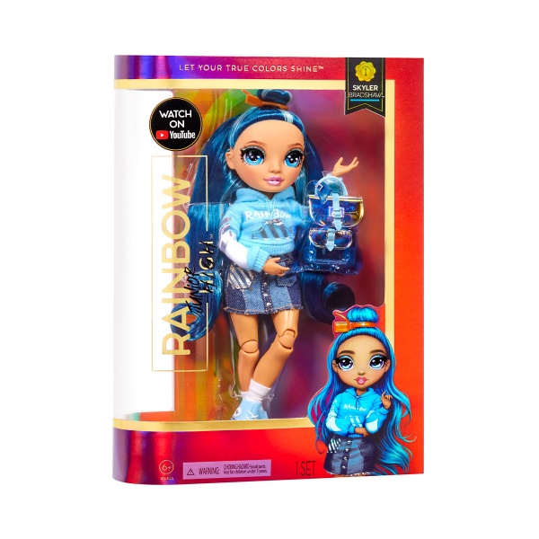 Ляльковий набір Rainbow High серії Junior_Скайлер Бредшоу 580010