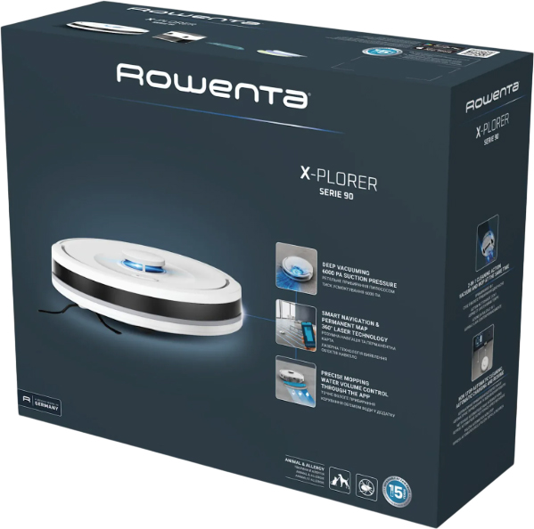 Робот-пылесос Rowenta RR8777WH white