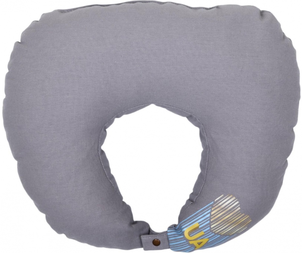 Подушка дорожня UA La Nuit 30x35 см сірий