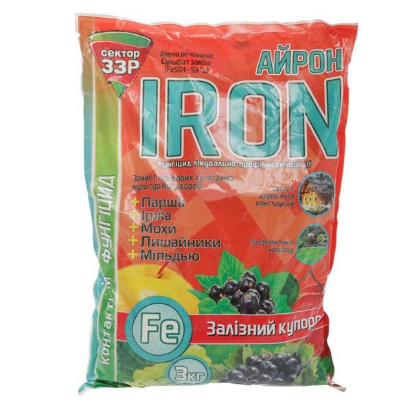 Железный купорос Сектор 33Р Iron 3 кг