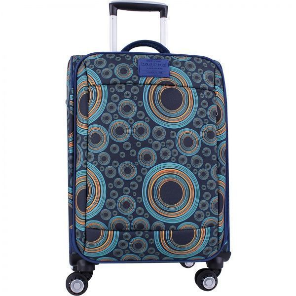 Чемодан Bagland Марсель 36 л синий 654 (0037966194) 