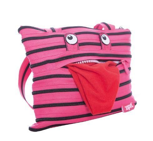 Сумка через плечо Zipit Monsters Pink Begonia&Black Teeth