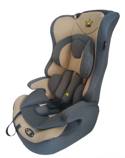 Автокресло Happy Baby КІМ 4578+4575 бежево-серый grey HB616