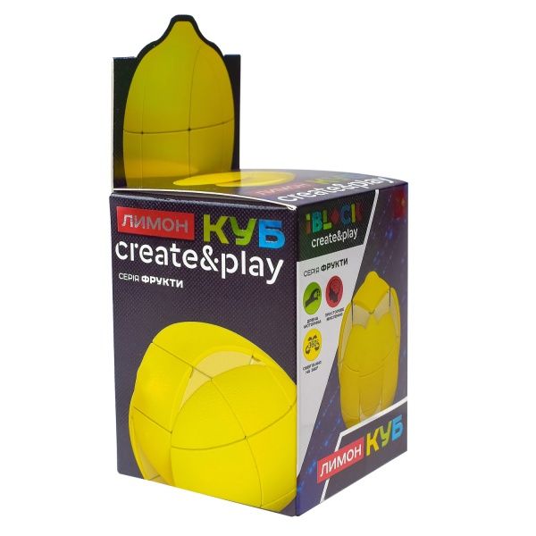 Головоломка Shantou Магічний Кубик-логіка Лимон PL-920-49