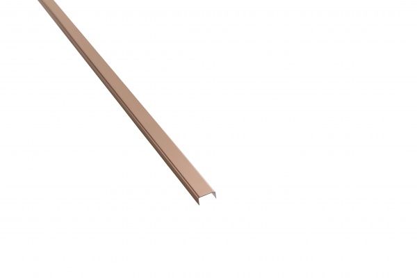 Плитка Cerossa Ceramica Лістелло блискуче рожеве золото 1,2x244x0,7 