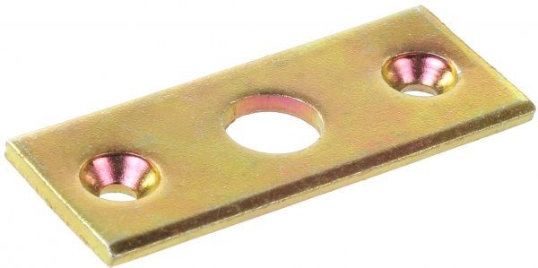 Шпингалет врезной ЗМ959 ЗМ959 желтый