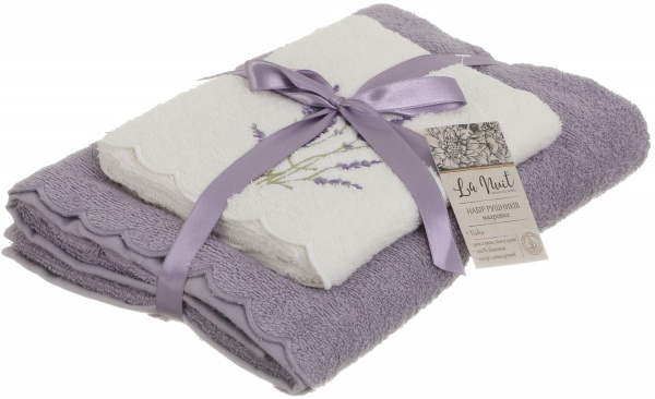 Набір рушників Tisha 2 шт лавандовий La Nuit 