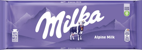 Молочний шоколад Milka 