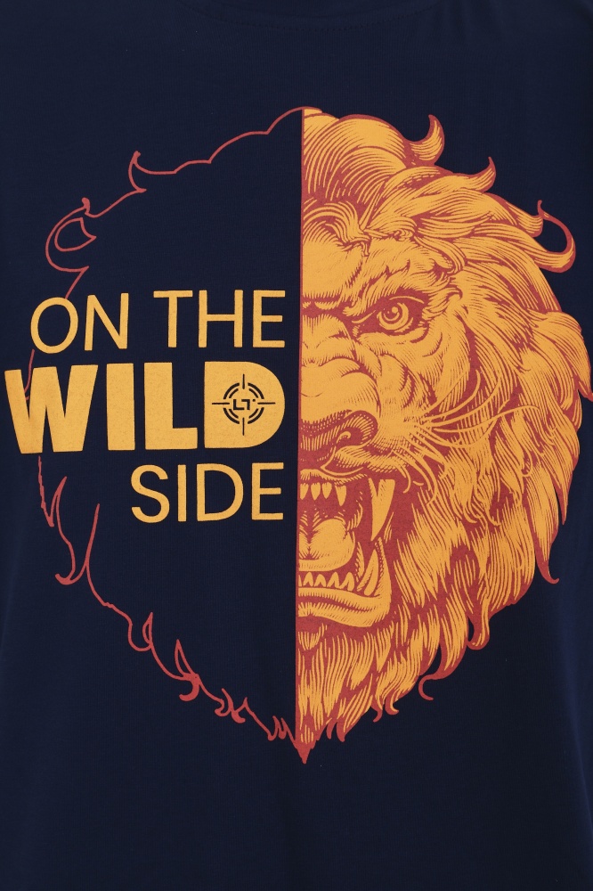 Футболка LOGOS-Tac з нанесенням Лев 04-09-00-0060 р.M різнокольоровий