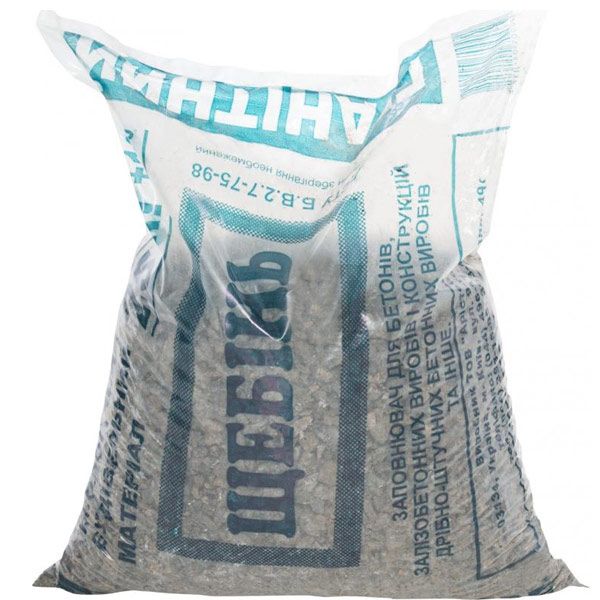 Щебень фракция 5-20 мм 25 кг