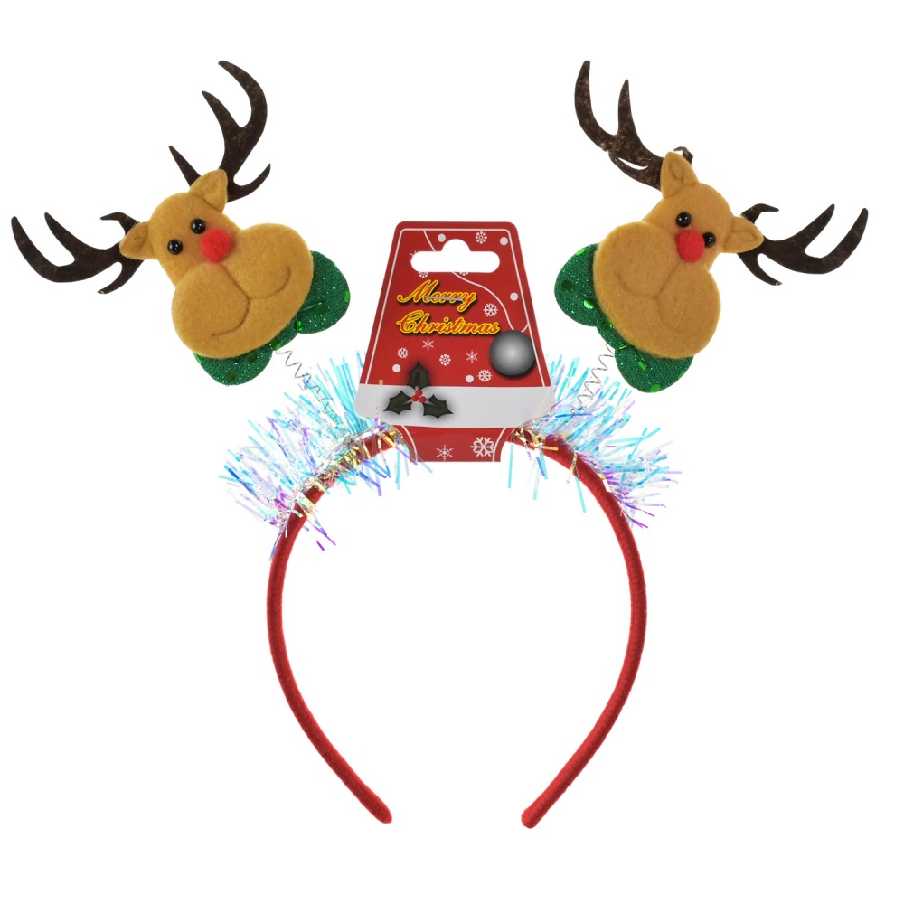 Аксессуар для карнавала Shantou Обруч с оленями в ассортименте