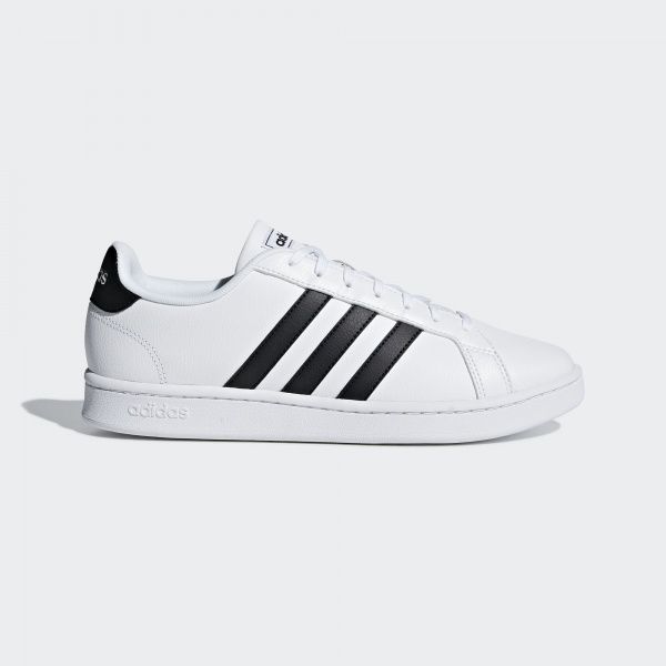 Кроссовки Adidas GRAND COURT F36392 р.UK 9 белый