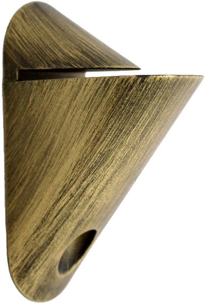 Держатель для полок  Poliplast ABS 4-22 мм бронза