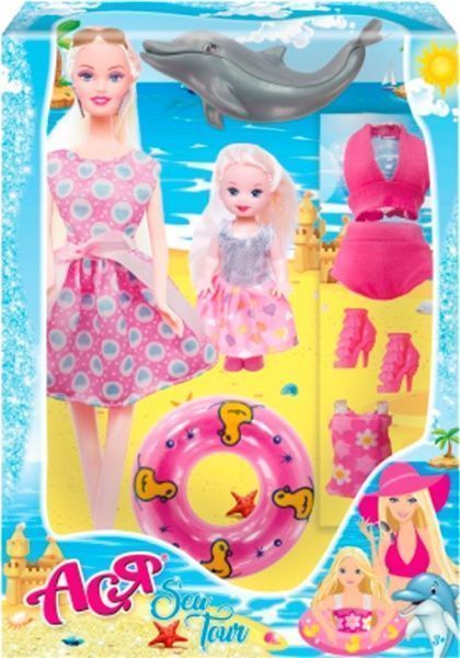 Кукла Ася Морские приключения с аксессуарами