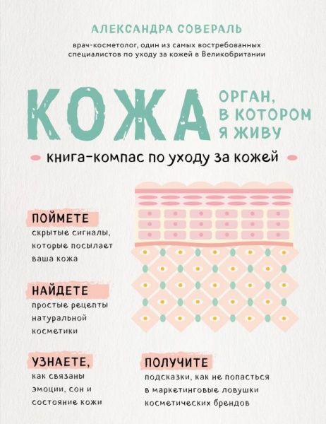 Книга Александра Совераль «Кожа. Орган, в котором я живу» 978-966-993-028-6 — фото 1