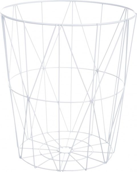 Стол-корзина Сканди 35х35х39 см белый 