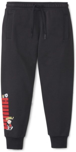 Штани Puma PUMA x PEANUTS Sweatpants 58936701 р. 104 чорний